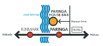 Map of Paringa House Location